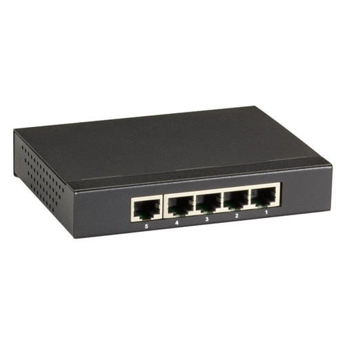 LPR1131, Switch Repetidor PoE Gigabit 802.3af con 3-Puertos - Black Box