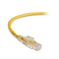 Cable de conexión Ethernet GigaBase® 3 CAT5e trenzado de 350 MHz - Sin blindaje (UTP), CM PVC, funda sin enganches con bloqueo